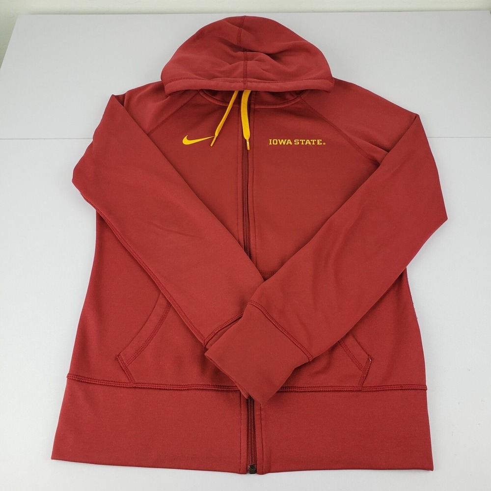 Nike Therma-Fit Iowa State Cyclones Pullover Hoodie Sweatshirt Women's Small